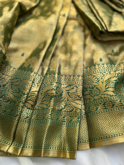 Tissue Banarasi Saree (Pre-Stitched Saree)